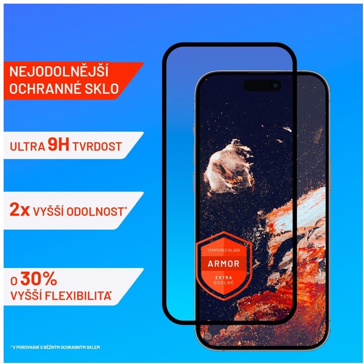 Xham mbrojtës FIXED Armor për Apple iPhone X/XS/11 Pro