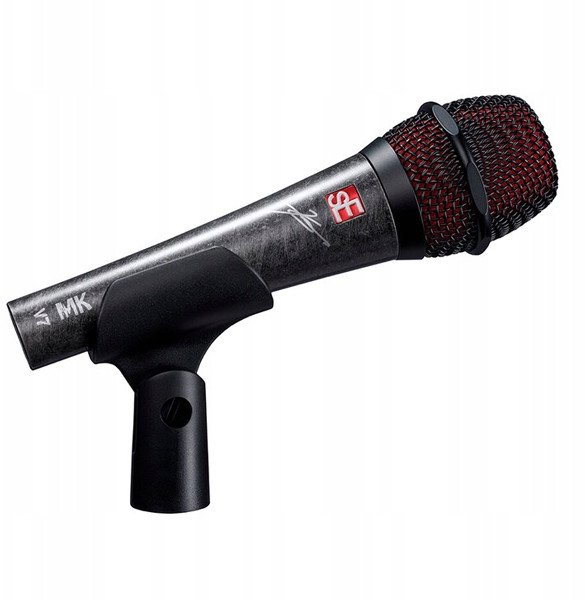 Mikrofon dinamik dore SE Electronics V7 MK U, supercardioid, me filtër ere, i zi