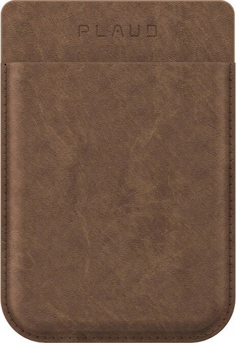 Магнетна навлака за диктафон Plaud Note, заштитен додаток, кафеава