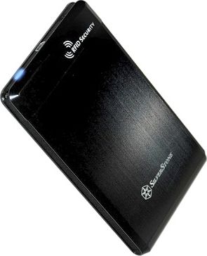 Kuti e jashtme SilverStone Treasure TS01, 2.5" SATA, USB 2.0, e zezë