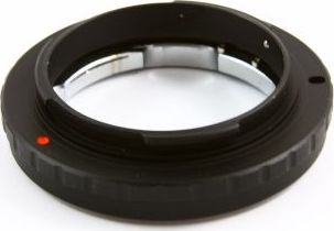 Adapter objektivi Pixco, Panasonic Olympus Micro 4/3 në Leica M, bronzi i kromuar, i zi