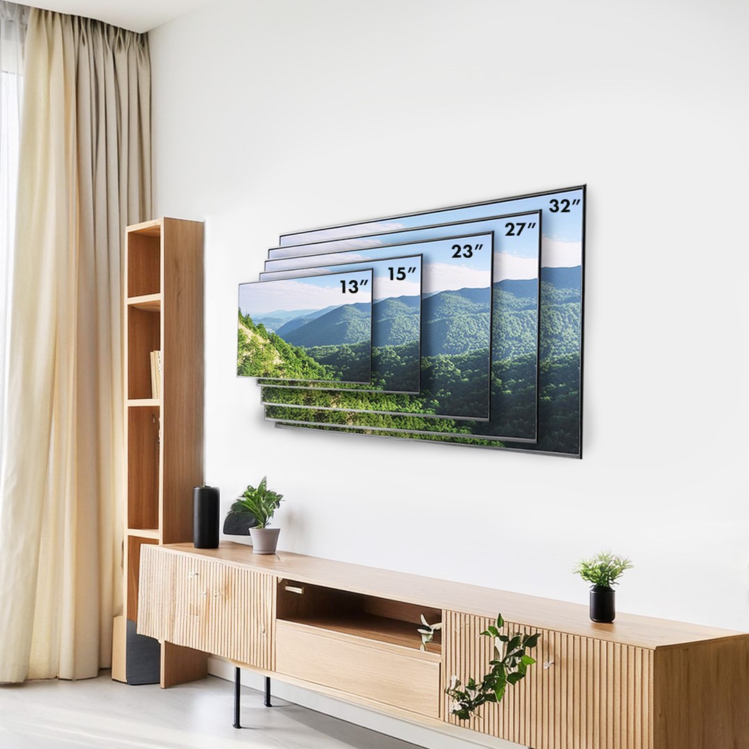 Mbajtëse muri për TV Maclean MC-417, 13-32", 30kg, e zezë