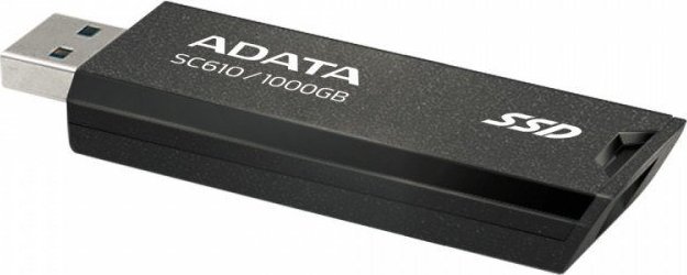 SSD i jashtëm ADATA SC610, 1TB, USB 3.2 Gen2, i zi kuqe