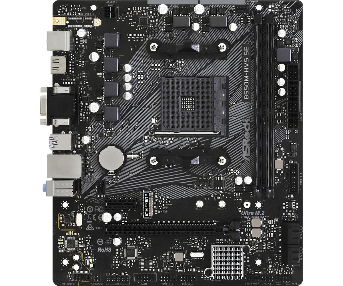 Pllakë amë Plyta glówna ASRock B550M-HVS SE