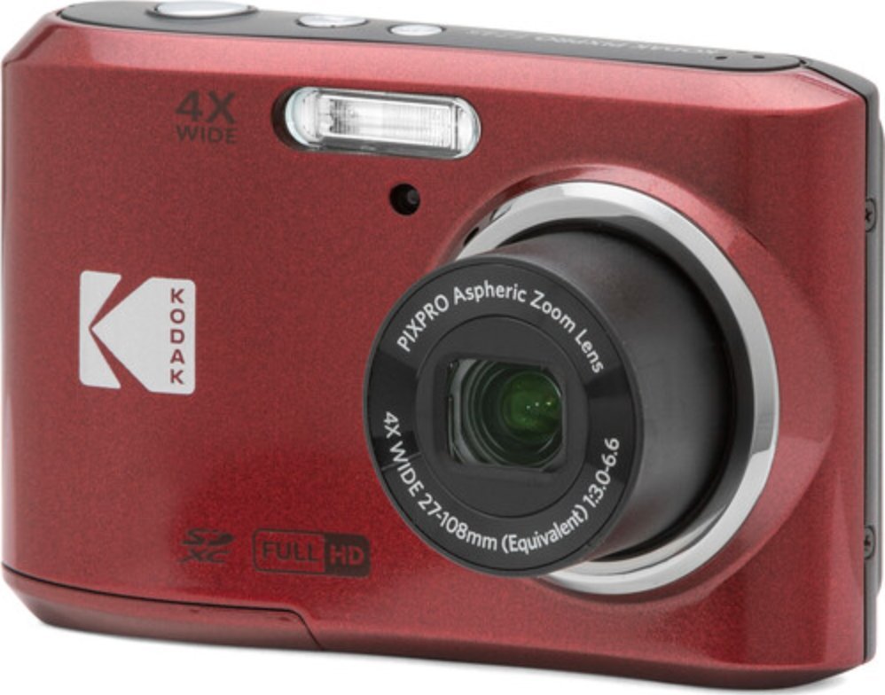 Дигитален фотоапарат Kodak PIXPRO FZ45, 16MP, видео 1080p, црвен