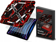 Folie mbrojtëse Grizz MatteScreen Easy për Apple iPad Pro 12.9" M2 2022, mat, kundër gjurmëve të gishtave