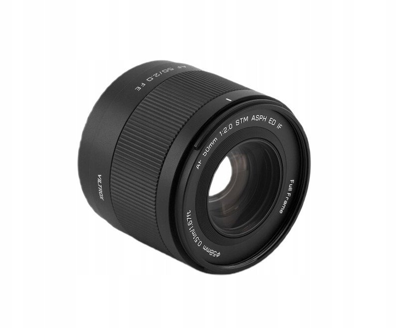 Objektiv Viltrox AF 50mm F2 Air për Sony E, autofokus, i zi