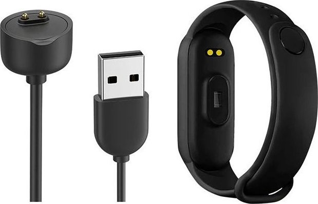 Паметна нараквица R2 Invest M7, следење на отчукувања на срцето, Bluetooth, црна