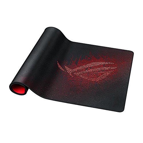 Mousepad gaming ASUS ROG Sheath, madhësi e madhe, 3mm, i zi e kuqe