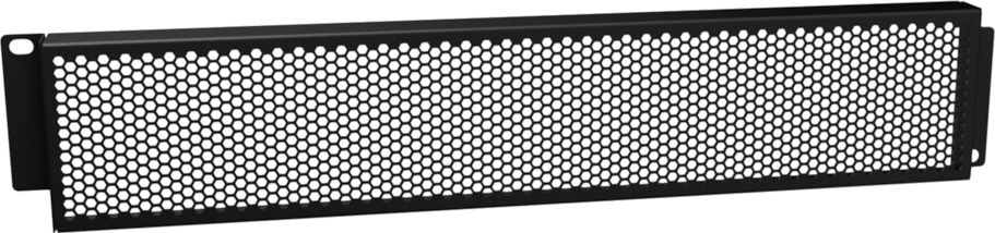 Panel mbrojtës i shpuar Caymon BSG02H, 19", 2U, i zi