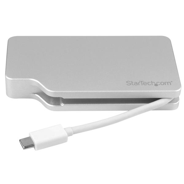 Replikues i porteve StarTech CDPVGDVHDMDP, USB-C, i hirtë