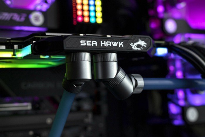 Përshtatës uji PC EKWB Quantum Torque Rotary 45°, G1/4", titanium