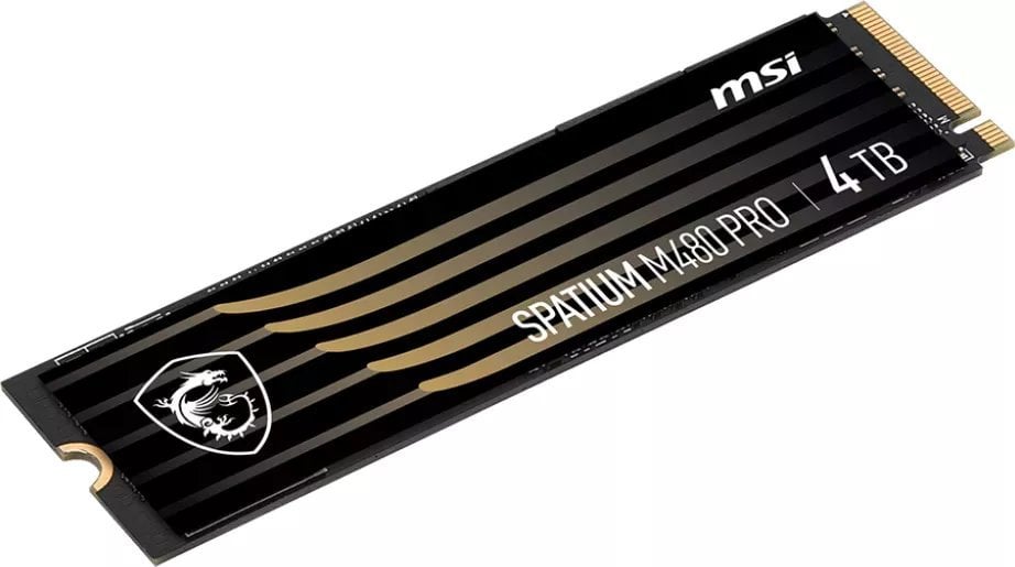 Disk SSD MSI Spatium M480 Pro, 4TB, M.2 2280 PCI-E x4 Gen4 NVMe