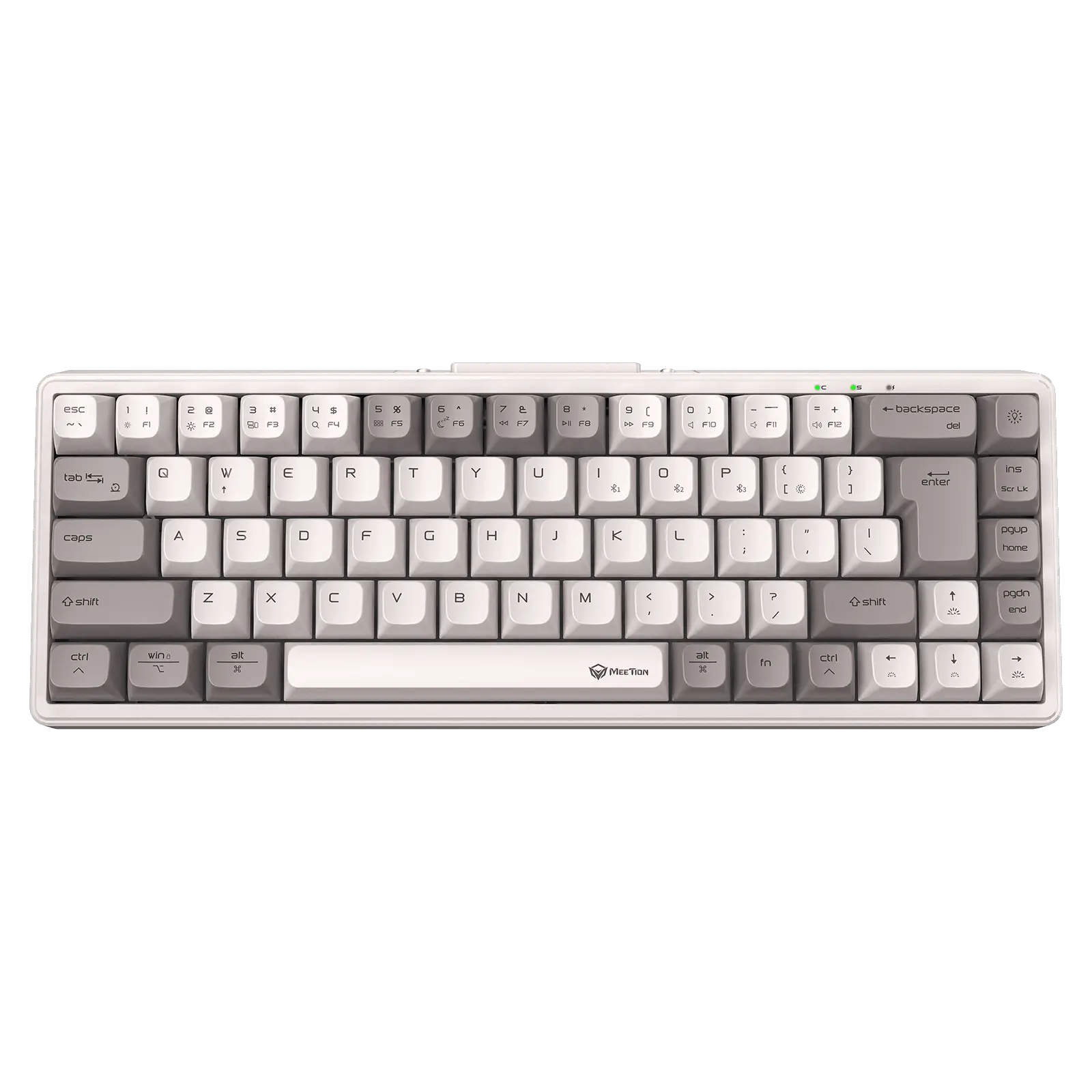 Meetion MT-MK12 – Tastierë Mekanike 65% me Ndriçim RGB dhe Lidhje Tri-Modale