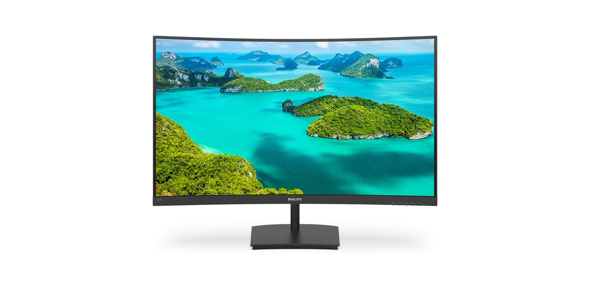 Monitor Philips E Line, 23.6", 1920 x 1080, 75 Hz, i zi
