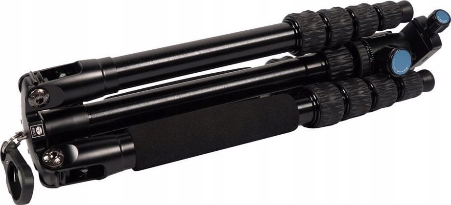 Tripod fotografik SIRUI Traveler 5A, alumin, me kokë sferike, i zi