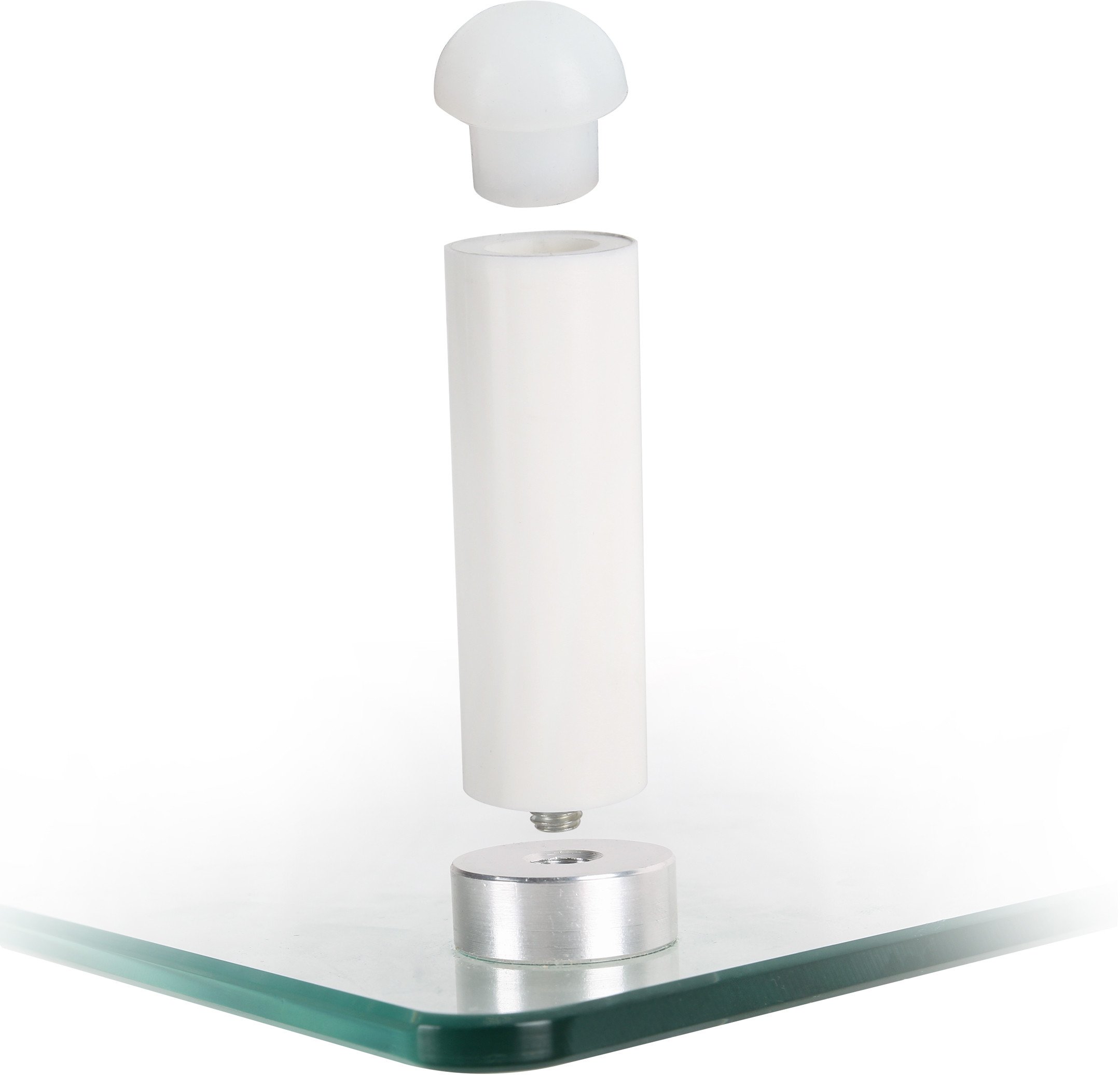 Ngritës monitori Equip, deri 20kg, xham, i bardhë