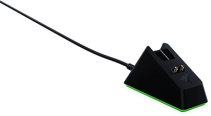 Maus Razer DeathAdder V2 Pro + dock për maus, i zi