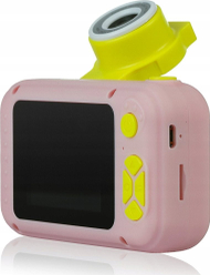 Kamerë dixhitale për fëmijë Shona KIDCAM KC02, ekran i vogël, lehtë për përdorim, rozë