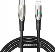 Kabllo Joyroom Star-Light Series SA27-CL3, USB-C në Lightning, 30W, 1.2m, e zezë