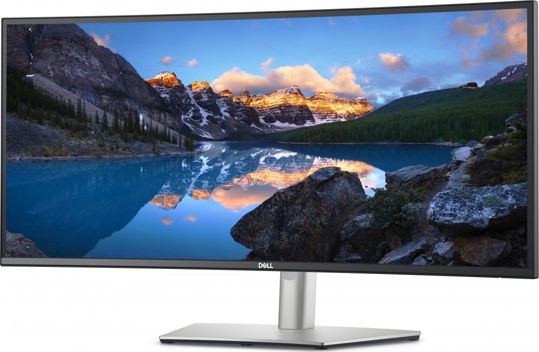 Monitor Dell UltraSharp U3423WE, 34.14", 3440 x 1440 (UWQHD), 60 Hz, i argjendtë
