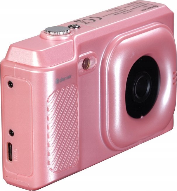 Дигитален фотоапарат Denver DCW, 48MP, Full HD, розова