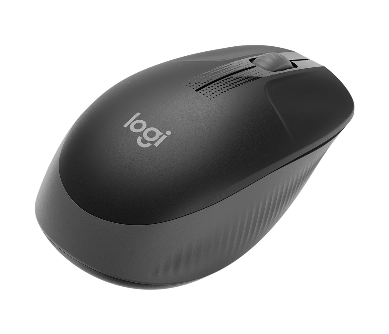Maus Logitech M190, RF Wireless, i hirtë