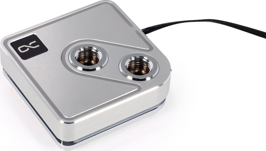 Ладилник за вода за процесор Alphacool Core 1 Aurora, ARGB, сребрен