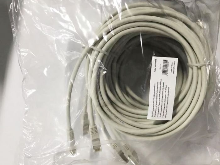 Kabllo rrjeti Equip Cat6A Patch, S/FTP, 5m, gri