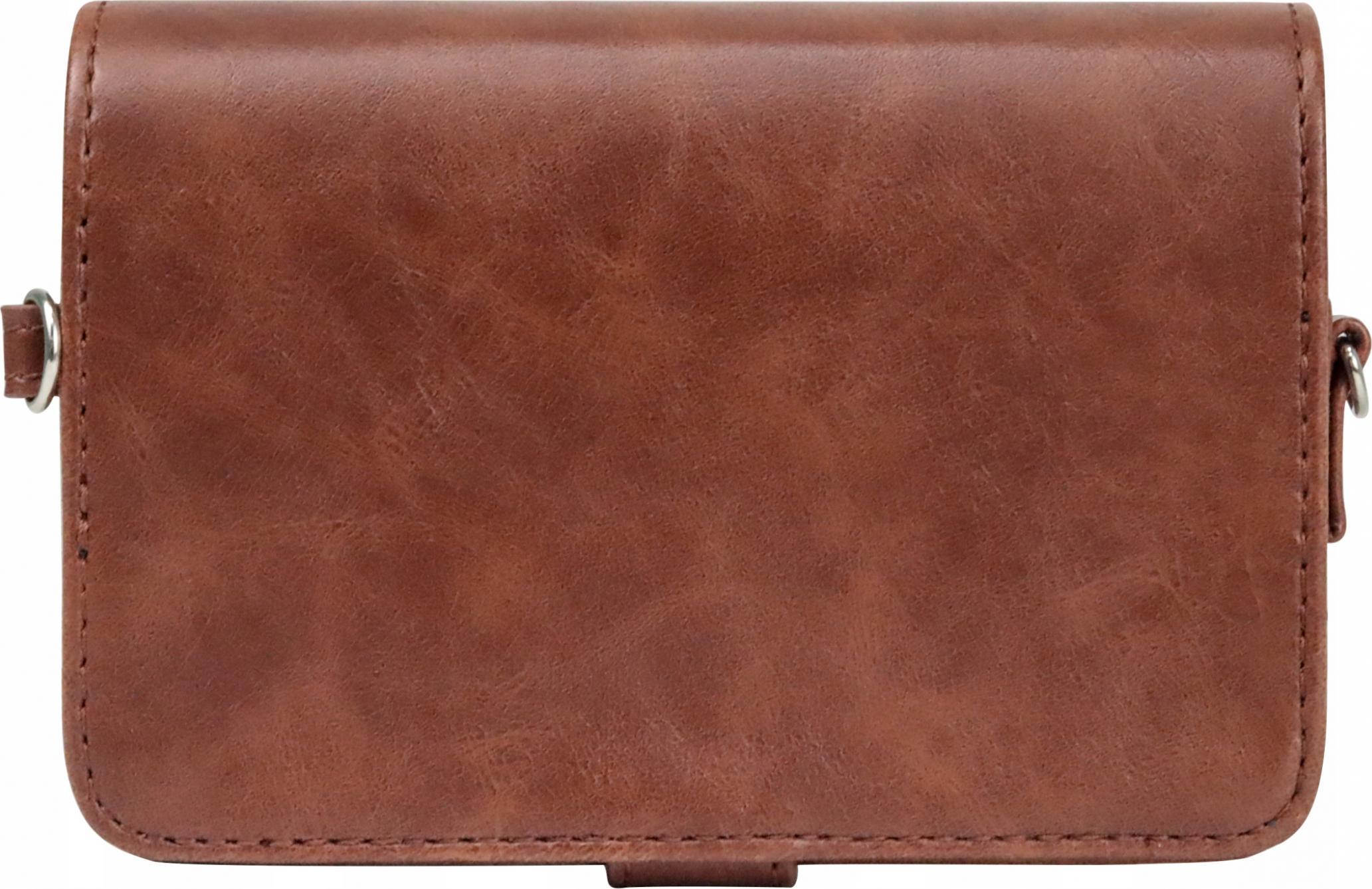 Mbulesë kamerë LoveInstant për Kodak Mini Shot Combo 2 C210, eko lëkurë, kafe