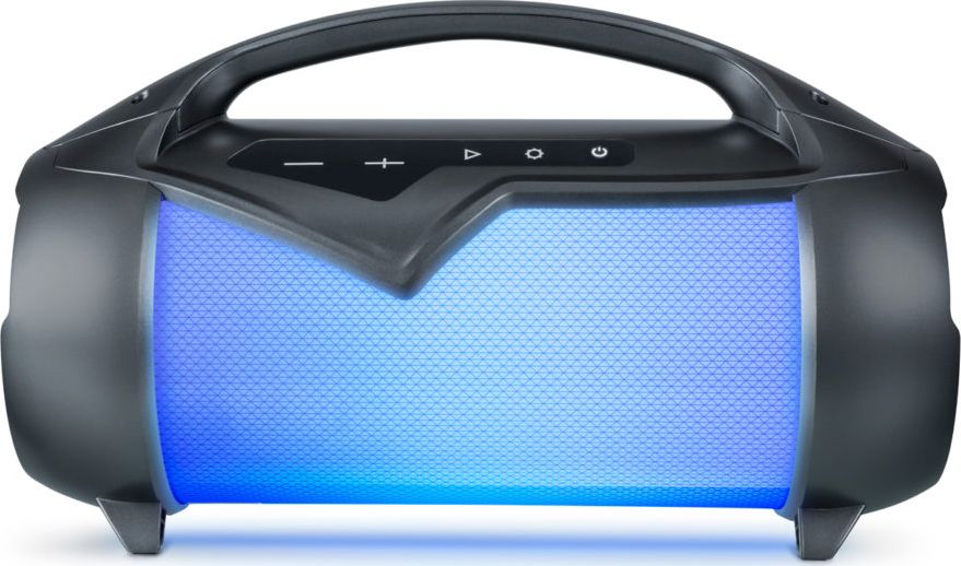 Altoparlant Bluetooth Bigben PARTYBTIPLITE, 5W, rezistent ndaj spërkatjeve, i zi