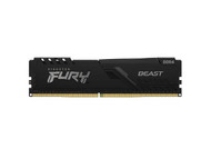 Memorie RAM Kingston Fury Beast 16GB, DDR4 3200MT/s, CL16, e zezë
