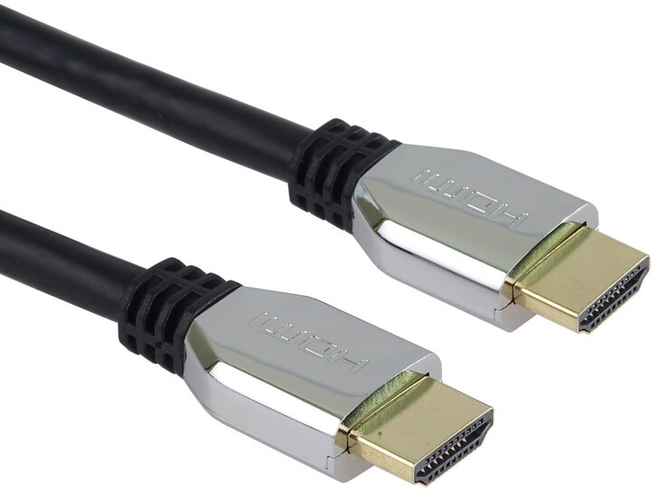 Kabllo PremiumCord ULTRA HDMI 2.1, M / M, 8K @ 60Hz, High Speed ??+ Ethernet, 1.5m, e zezë