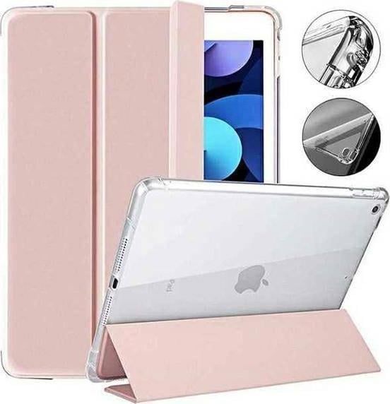 Mbulesë tablet Mercury Clear Back Cover për iPad Pro 11 2020, 360°, rozë e çelët