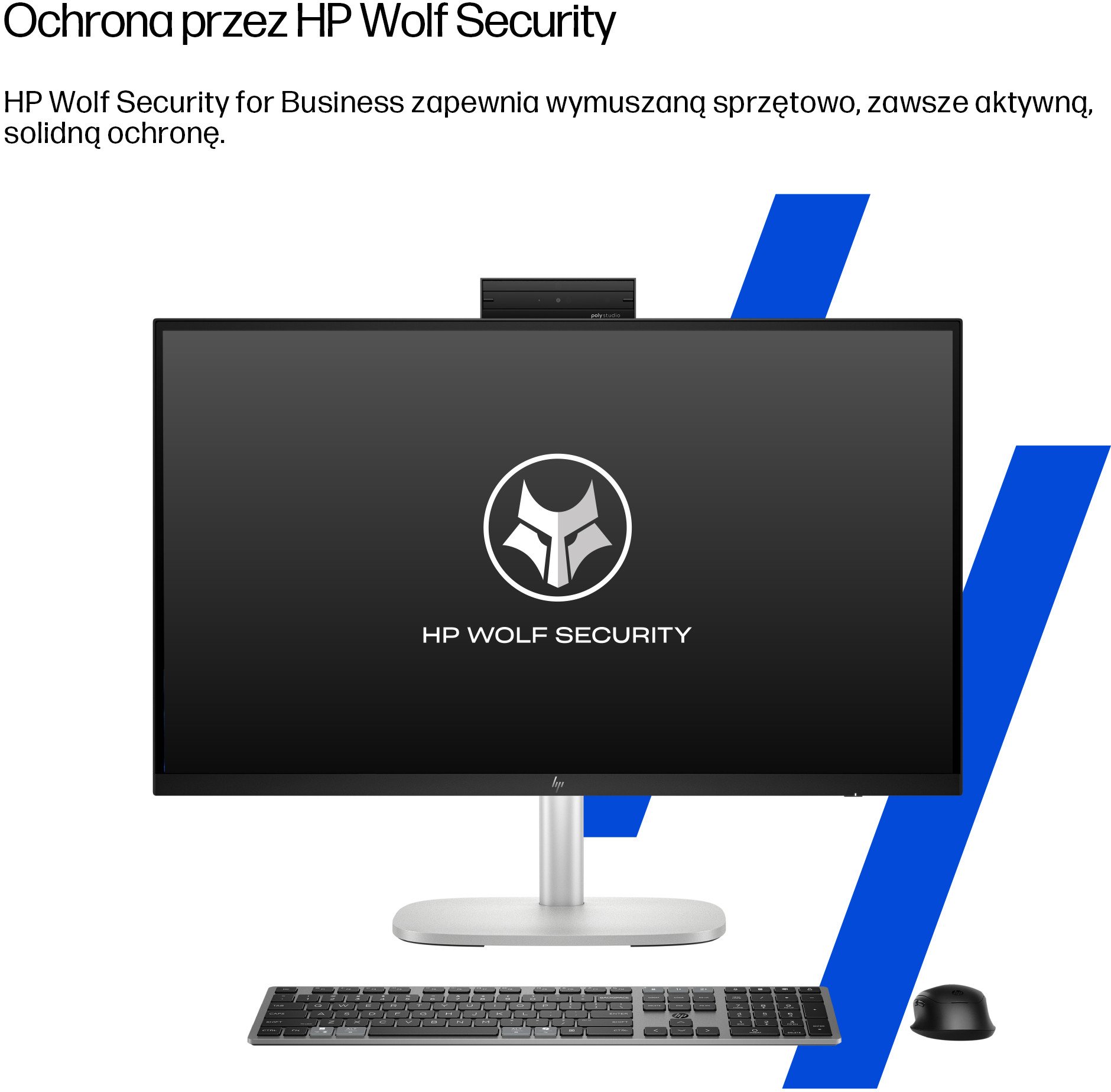 Kompjuter All in One HP EliteStudio 8 AiO G1i, 23.8" FHD Touch, Intel Ultra 5, 16GB RAM, gri