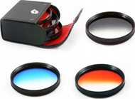 Set filtrash të gradueshëm Seagull, 55mm, gri lemon rozë