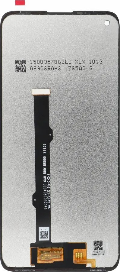 Ekran LCD FixCell për Motorola G8, OEM, pa kornizë, i zi