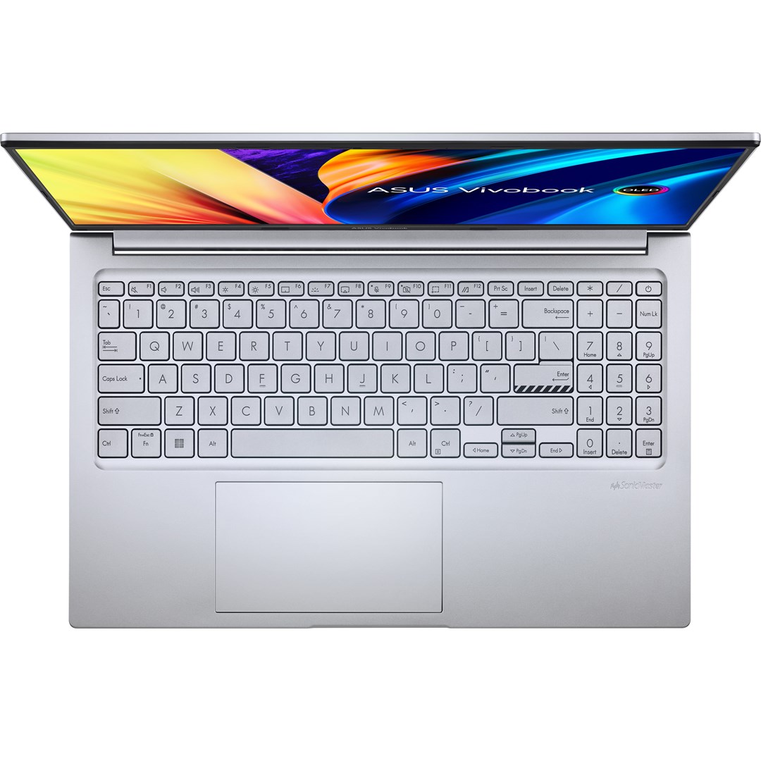 Лаптоп ASUS VivoBook D1503QA-L1177W, 15.6", AMD Ryzen 7 5800H, 16 GB RAM, 512 GB SSD, сребрен