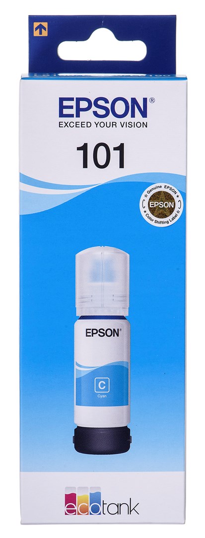 Ngjyrë printeri Epson EcoTank 101, 70ml, cian