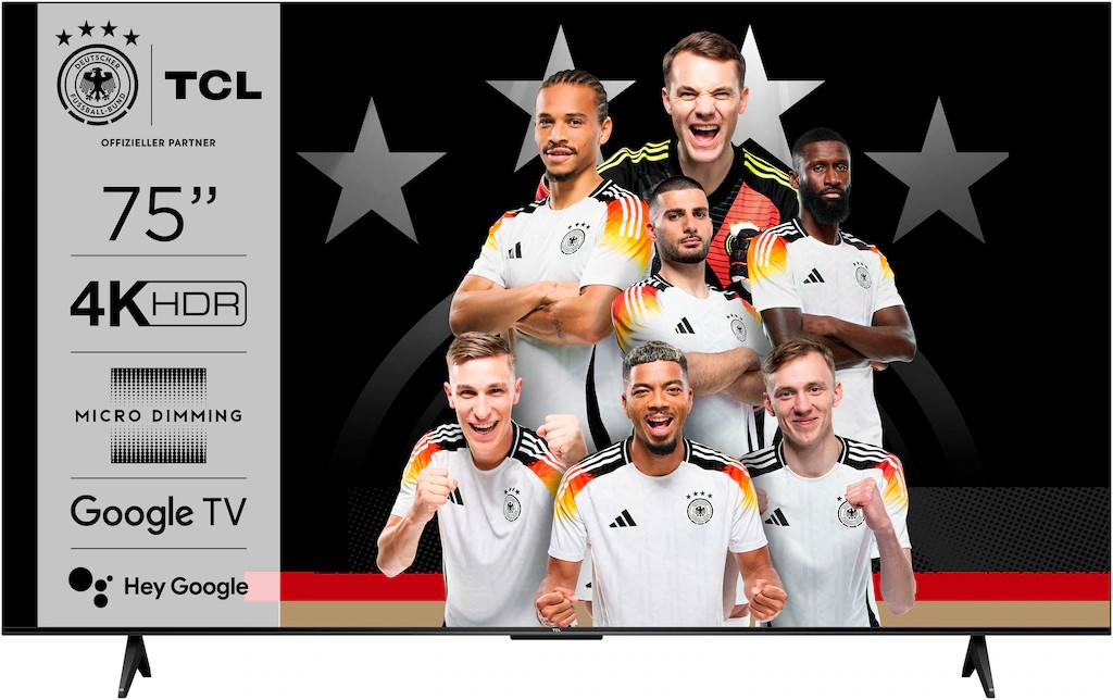 Televizor TCL V6B 75V6B, 75", 4K Ultra HD Smart, titani