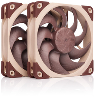 Ventilatorë PC Noctua NF-A12x25 G2 PWM Sx2 PP, 120mm, set 2 copë, kafe