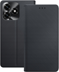 Këllëf portofol 3mk për Honor X5C Plus 4G, me kapëse magnetike, funksion qëndrimi, i zi