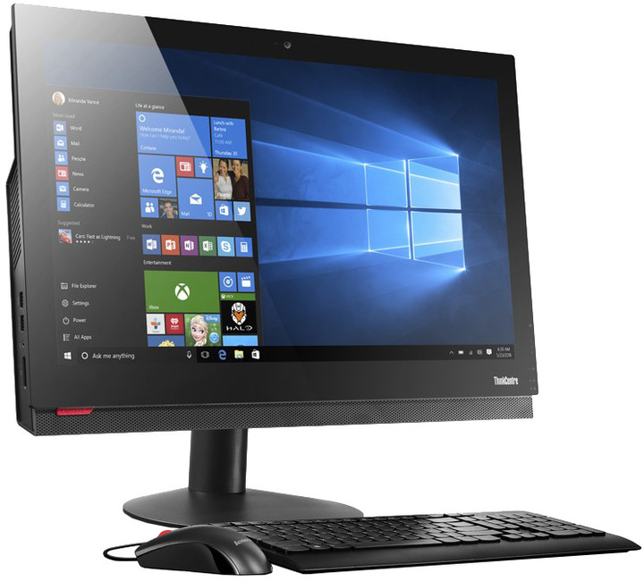 Kompjuter Lenovo ThinkCentre M910z, Intel Core i5-7500, 8GB RAM, 256 GB SSD, Intel HD Graphics, i zi