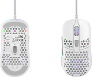 Maus Xtrfy M42, 6 butona, i bardhë