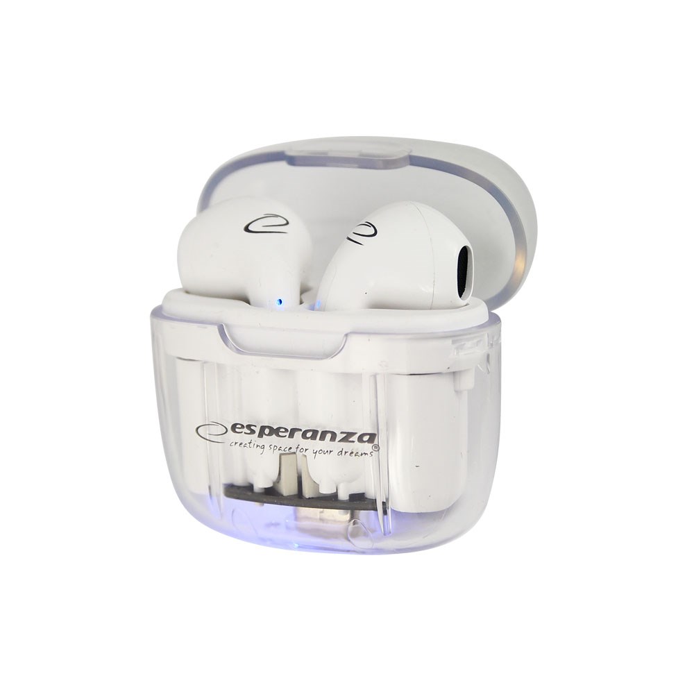Dëgjuese Esperanza EH237W, Wireless, të bardha