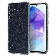 Mbështjellës për Samsung Galaxy A55 Spigen Liquid Crystal Glitter, transparent