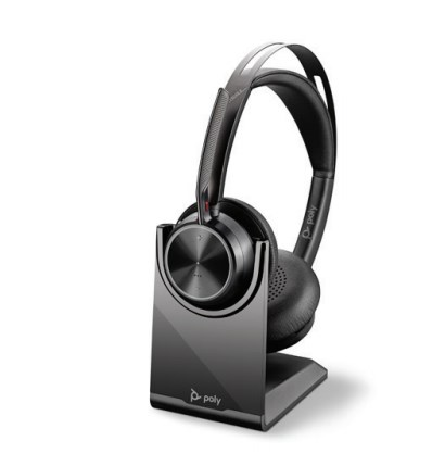 Kufje wireless Poly Voyager Focus 2 UC, USB/Bluetooth, e zezë