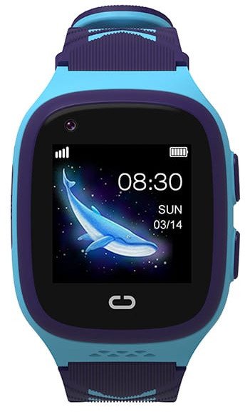 Smartwatch për fëmijë K18 4G, GPS, kartelë SIM, blu