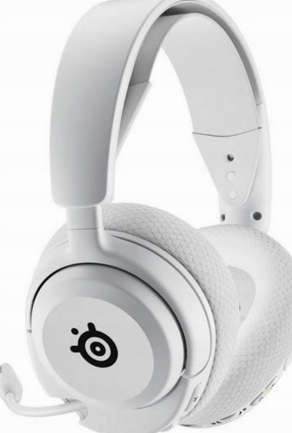 Слушалки гејминг SteelSeries Arctis Nova 5P Wireless, за PS5, без кабел, бели