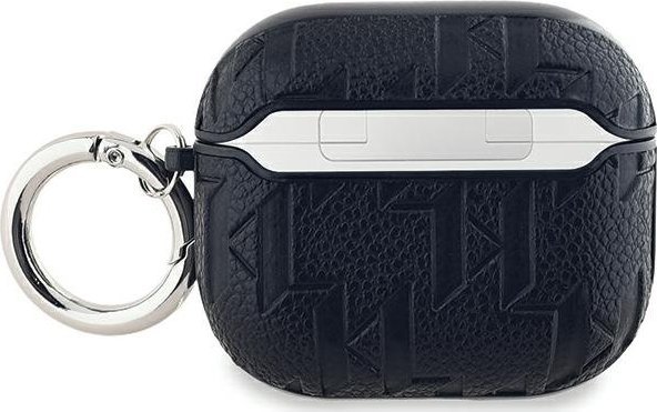 Mbulesë kufjesh Karl Lagerfeld Monogram Choupette Head, për AirPods 3, e zezë